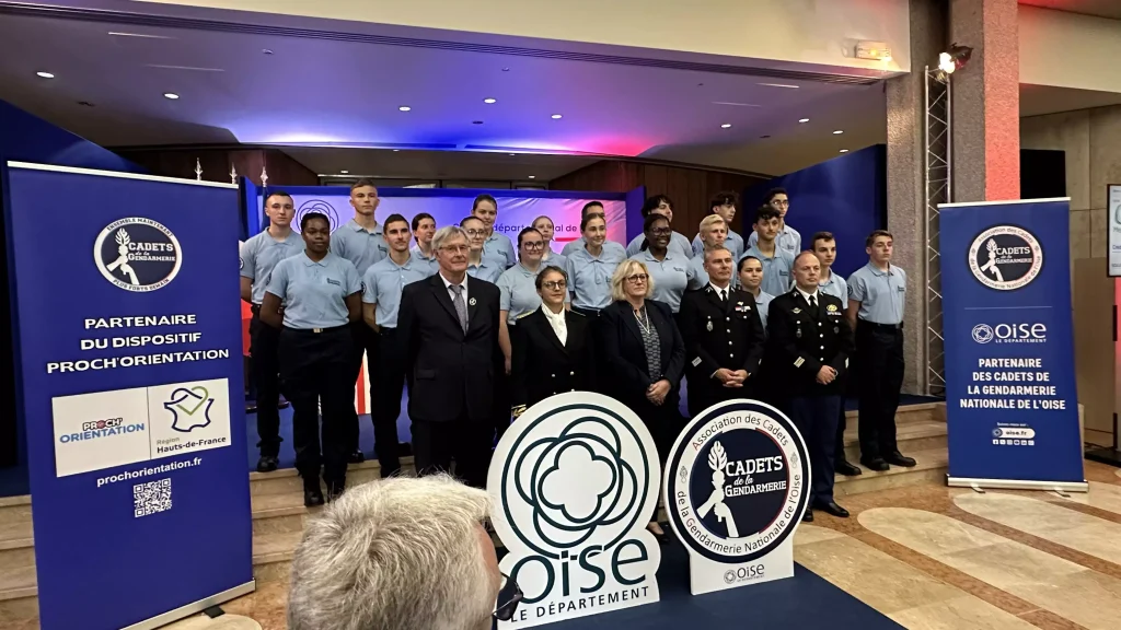Cérémonie des cadets de la gendarmerie de l'Oise le 12 septembre 2026 à Beauvais